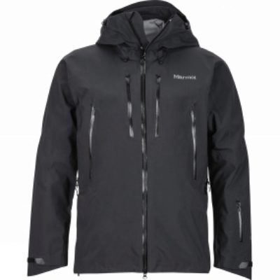 Marmot Mens Alpinist Jacket Black Marmot Mens Alpinist Jacket Black
